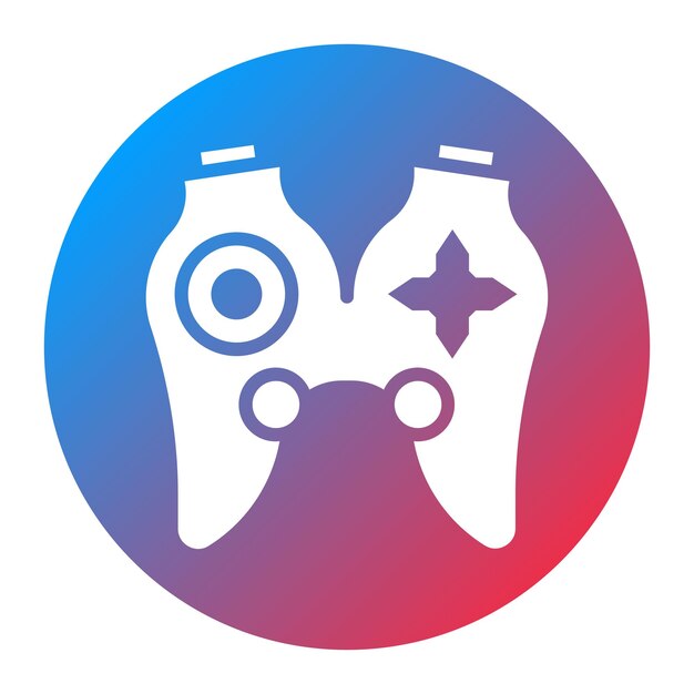 game controller icon vector image can be used for augmented reality