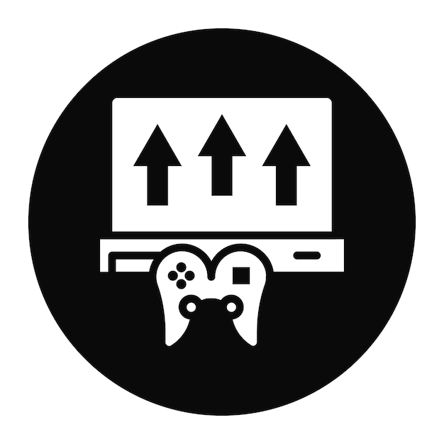Game Publishing icon vector image Can be used for Game Design