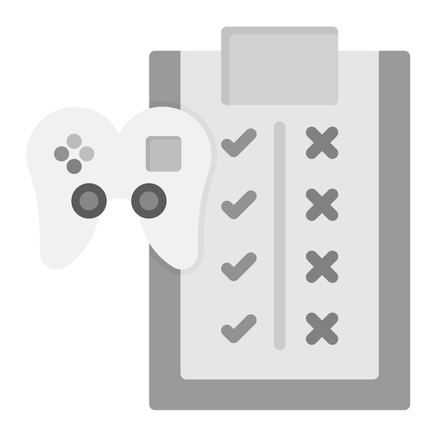 Game Rules icon vector image Can be used for Game Design