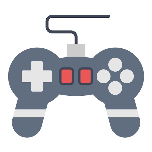 Gamepad Flat Illustration
