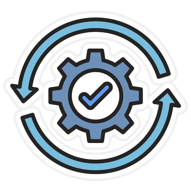 gear testing icon vector image can be used for vacation and tourism