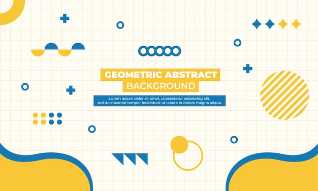 Geometric Abstract Background minimalist
