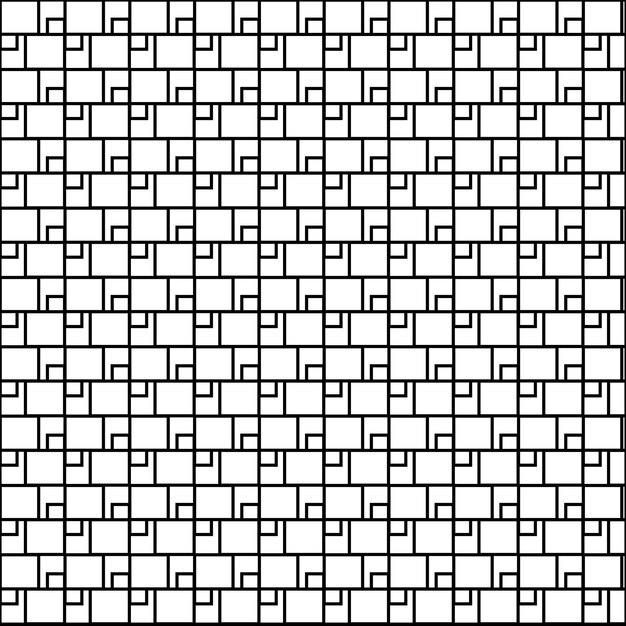 Geometric Black and White Pattern
