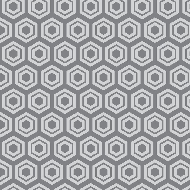 Geometric hexagonal pattern background