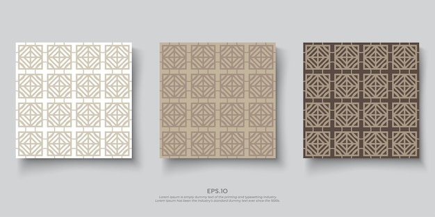 Geometric line pattern that meets each other Seamless vector background Graphic modern line pattern