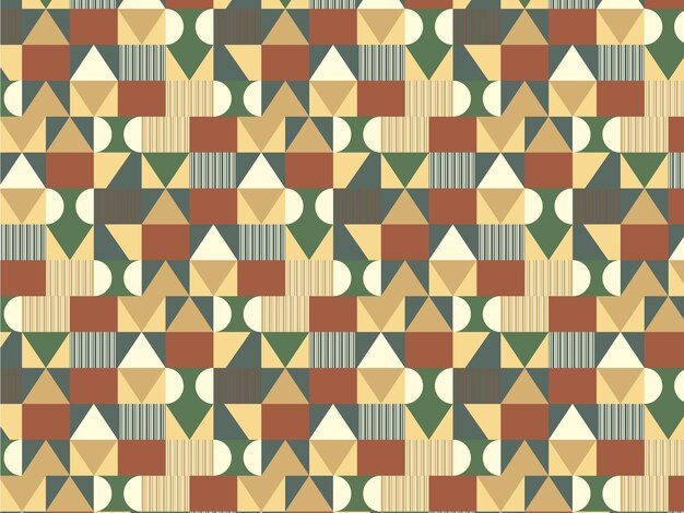 geometric shapes in a repeating pattern