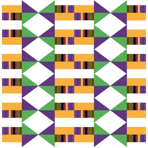 geometric triangle pattern