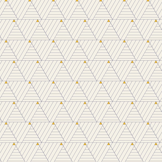 geometric triangle patterns