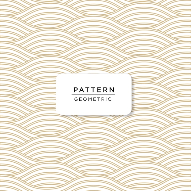 Geometric wave pattern. Vector abstract background.