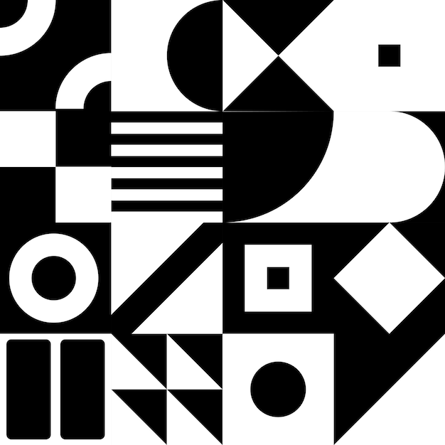 geometry circle bnw background1