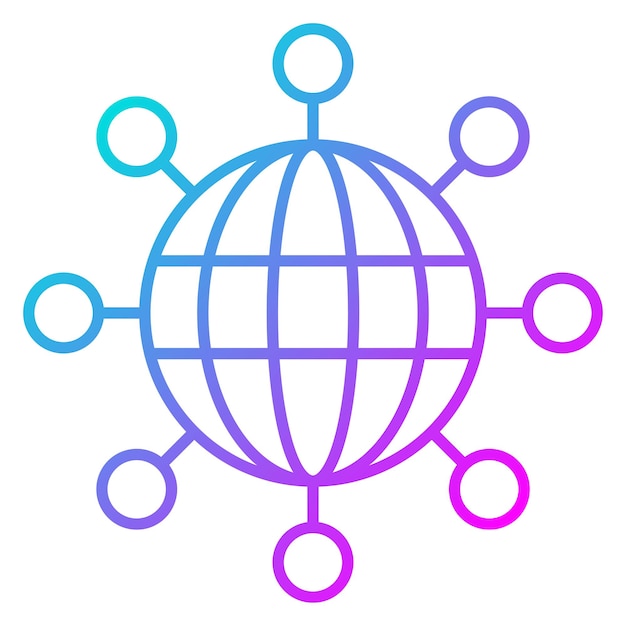 global infrastructure vector icon can be used for data analytics iconset