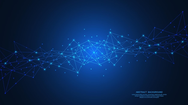 global network connection internet technology and digital communication concept