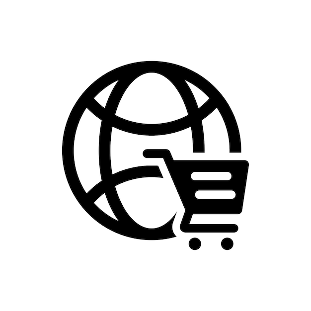 global shopping cart icon