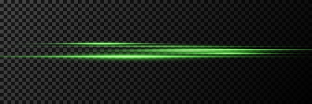 Glowing speed lines Dynamic rays of light movement