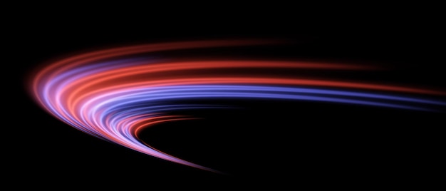 glowing stream pink and blue light waves blend into sharp motion futuristic arc speed flow energetic neon trail