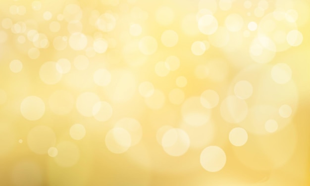 Gold bokeh background