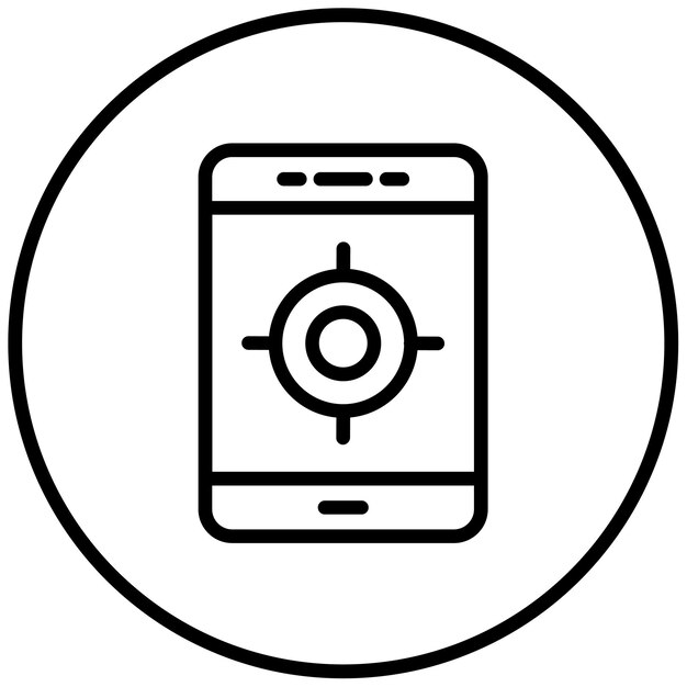GPS Fixed Vector Illustration