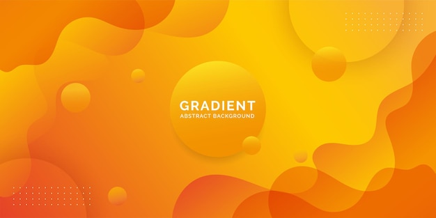 gradient abstract background with orange color