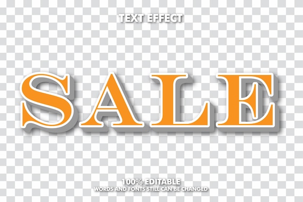 Gradient editable text effect editable transparent background
