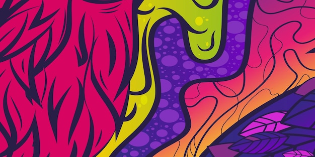 graffiti vector art pattern colorfull texture abstract colorful graphic design