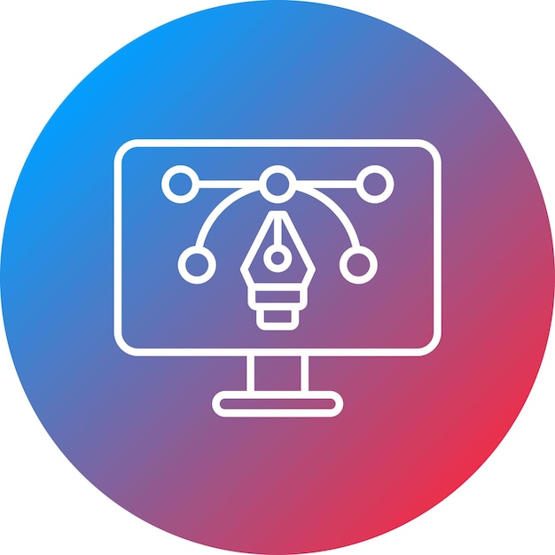 graphic design icon vector image can be used for ux and ui