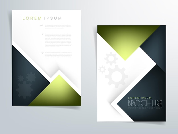 graphic geometric triangle overlap vector layer background for text and message design