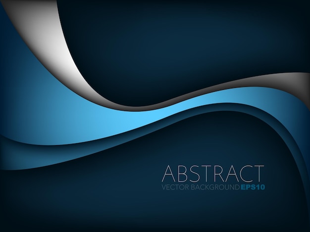 graphic vector curve line overlap background for text and message design