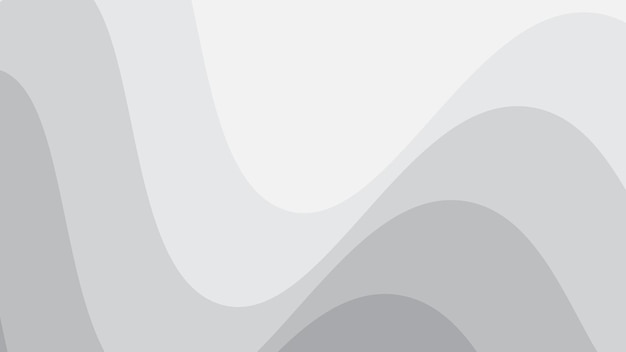 Gray abstract paper cut background vector image for backdrop or presentation