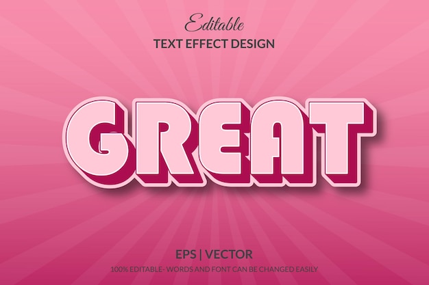 Great Style Text Effect