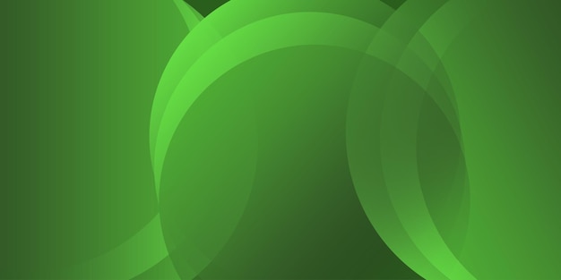 green abstract background circle