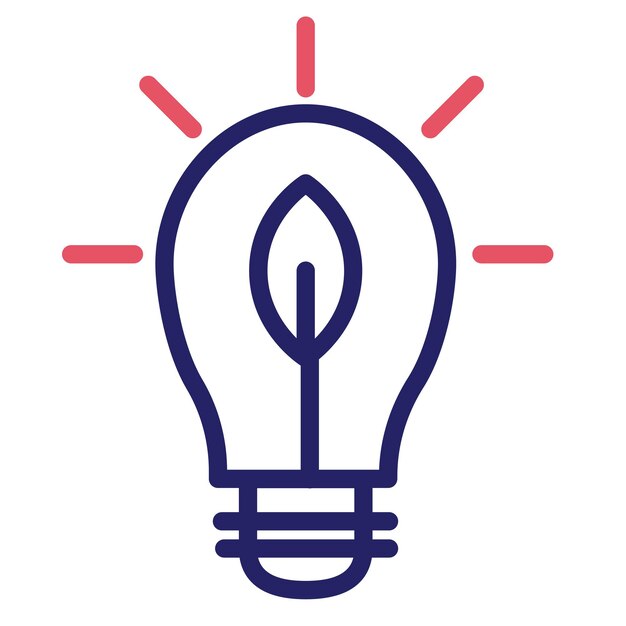 Green Energy vector icon illustration of Renewable Energy iconset