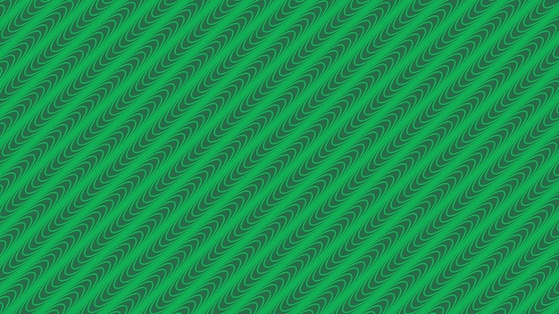 Green wave lines pattern abstract background vector image for backdrop or fabric style