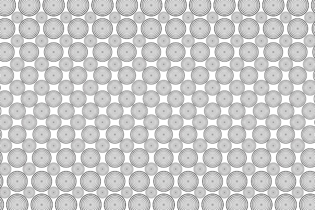 grey concentric circles pattern