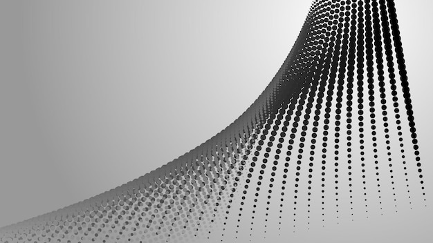 Grey halftone abstract background gradient for backdrop or presentation