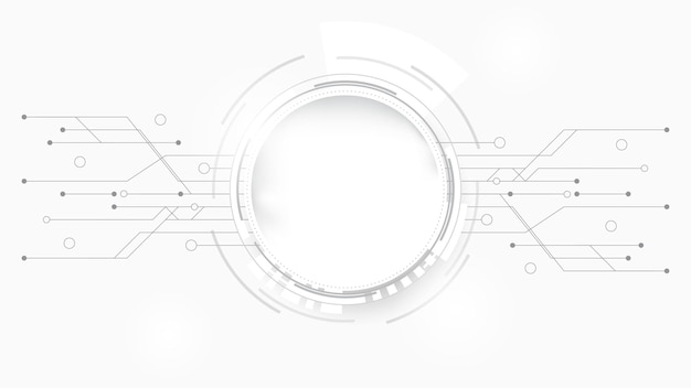 grey white abstract technology background hi tech digital connect communication high technology