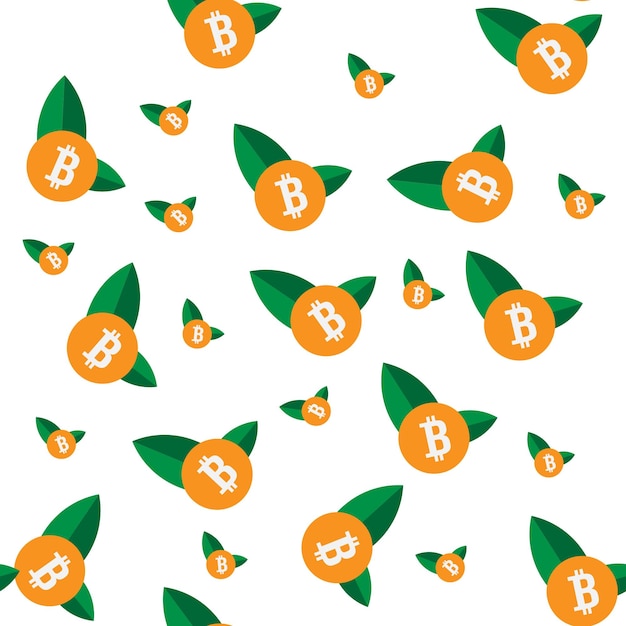 growing bitcoin pattern