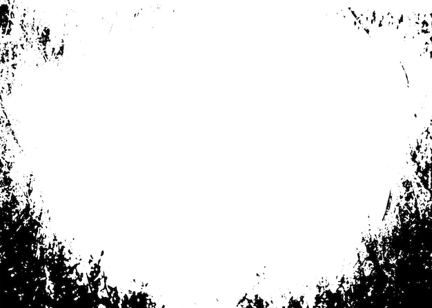 Grunge border vector texture background Abstract frame overlay Dirty and damaged backdrop
