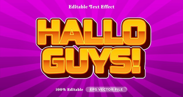 hallo guys Editable Text Effect Font Style on graphic style