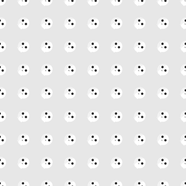 Halloween seamless pattern Holiday poster design template