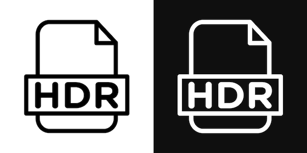hdr image file extension icon