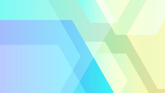hexagonal blue green colorful abstract geometric design background