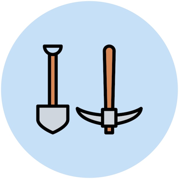 Hoe icon vector image Can be used for Agriculture