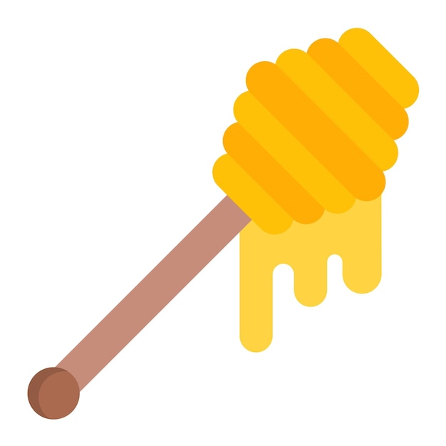 Honey Dip Styl vektorové ilustrace