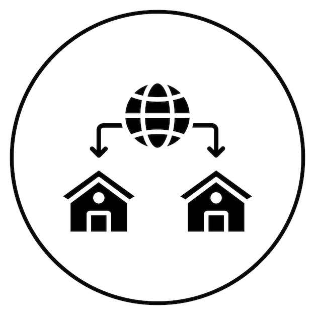 Hub icon vector image Can be used for Computer Science
