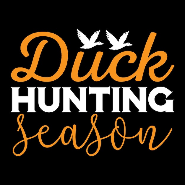 Hunting Typography Tshirt Design For tshirt print and other uses of template Vector EPS File