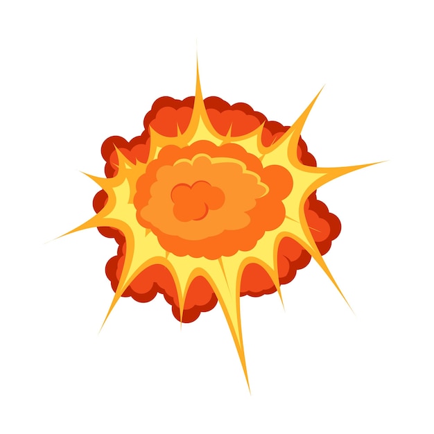 Illustration of explosion