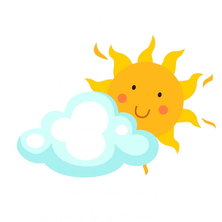 Vektor illustration of sun vector