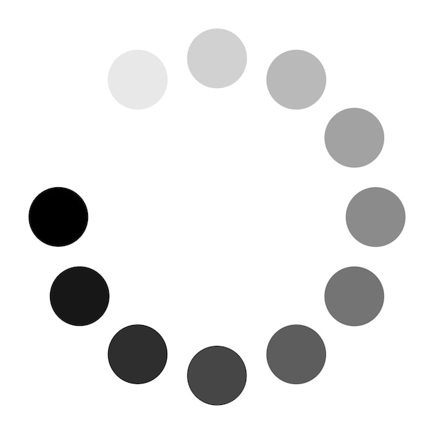 illustration or icon of the loading process