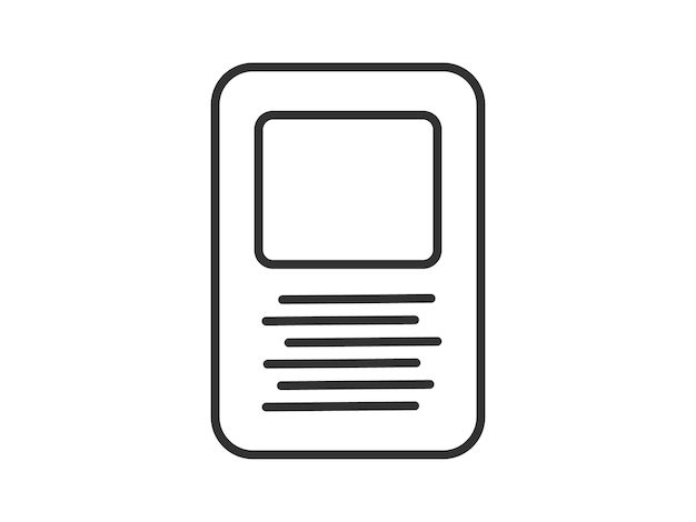 Illustration vector icon depicting documents suitable web mobile applications isolated use graphic