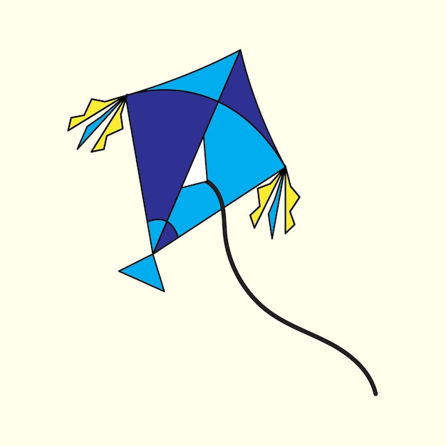 Ilustrace draka s barvou, vektor zdarma